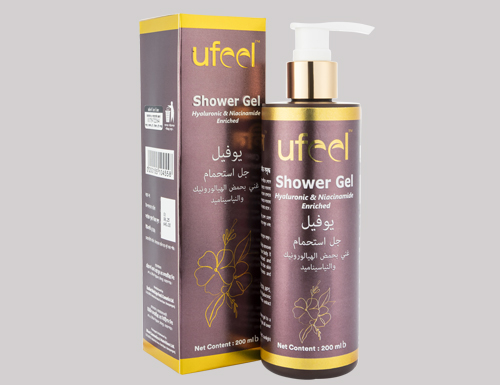 Ufeel Hyaluronic & Niacinamide Scrub Shower Gel 200ml